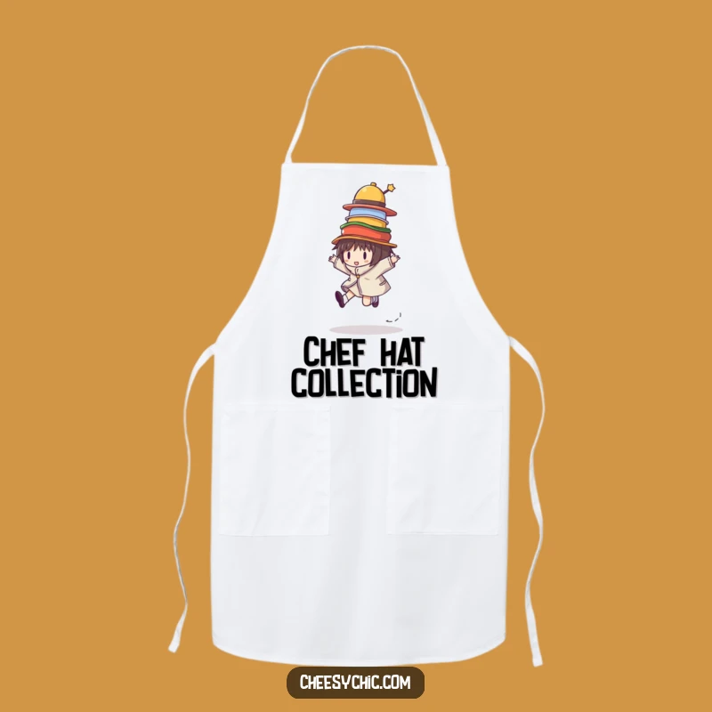 Funny Hat Skipper Apron: Cook Up Fun with Humorous Kitchen Style