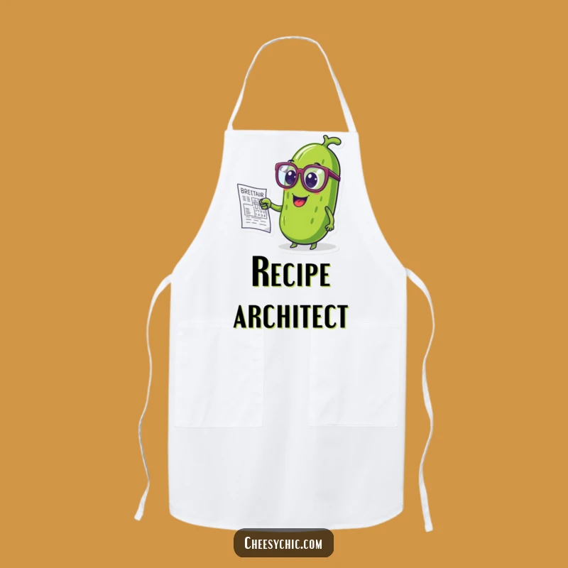 Funny Pickle Genius Apron: Cook Up Brilliant Ideas