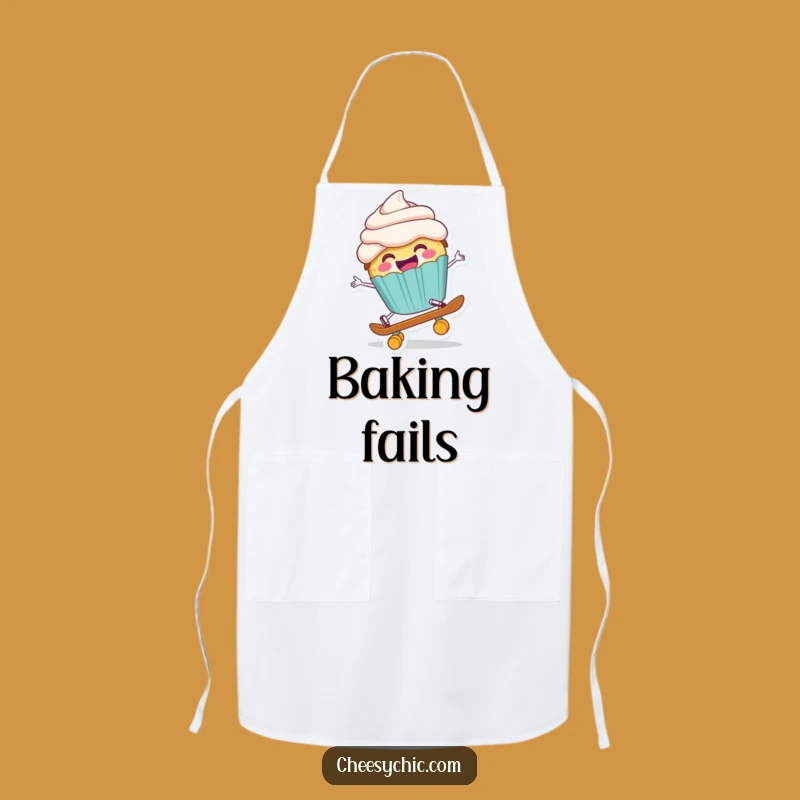 Funny Skateboard Cupcake Apron: Cook Up Fun (and Maybe Spills) with This Hilarious Baking Buddy