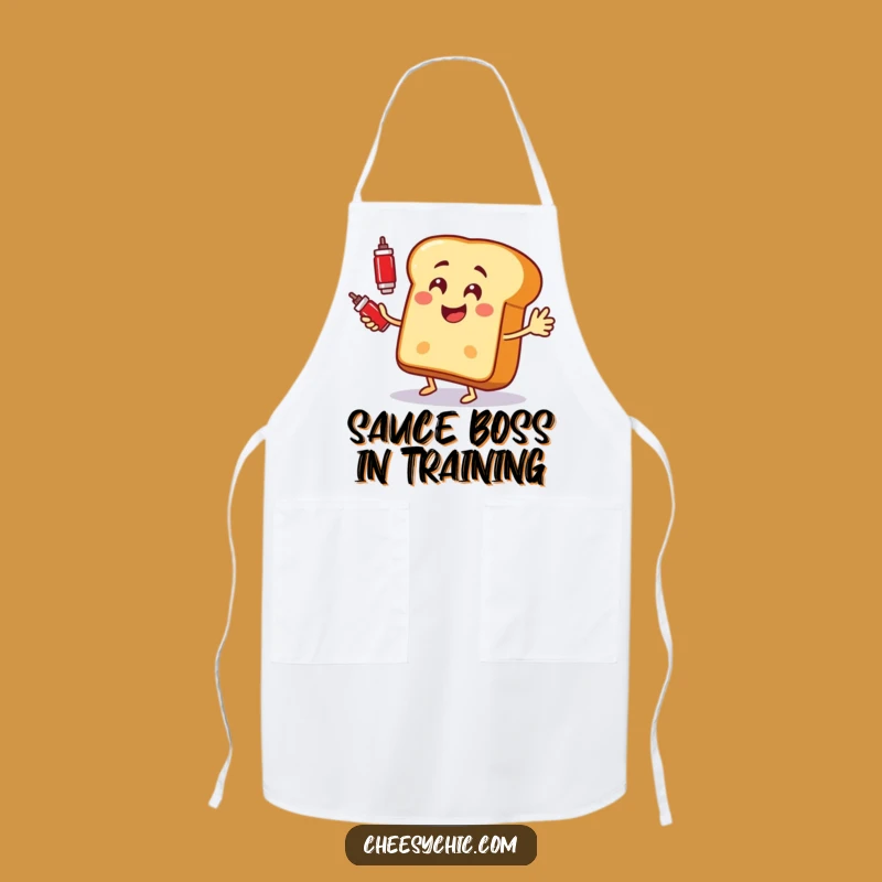 Funny Bread Juggler Apron: Cook With a Flair for Fun