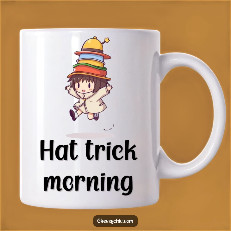 Funny Hat Skipper Mug: Humorous Gift for the Joyful & Eccentric
