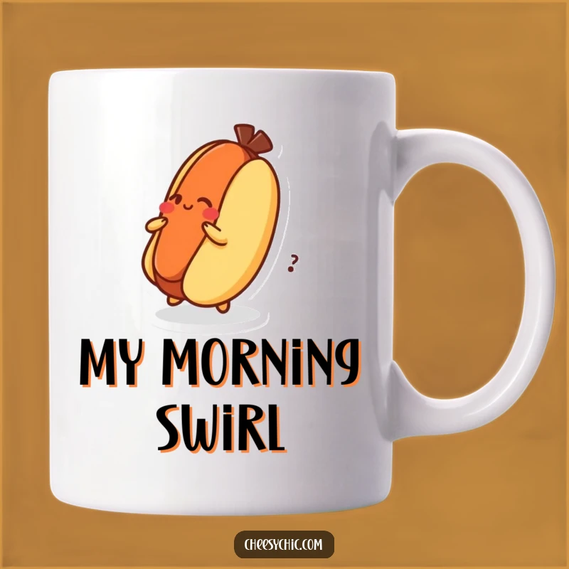 Funny Dizzy Hot Dog Mug: Hilarious Foodie Gift for Grill Masters