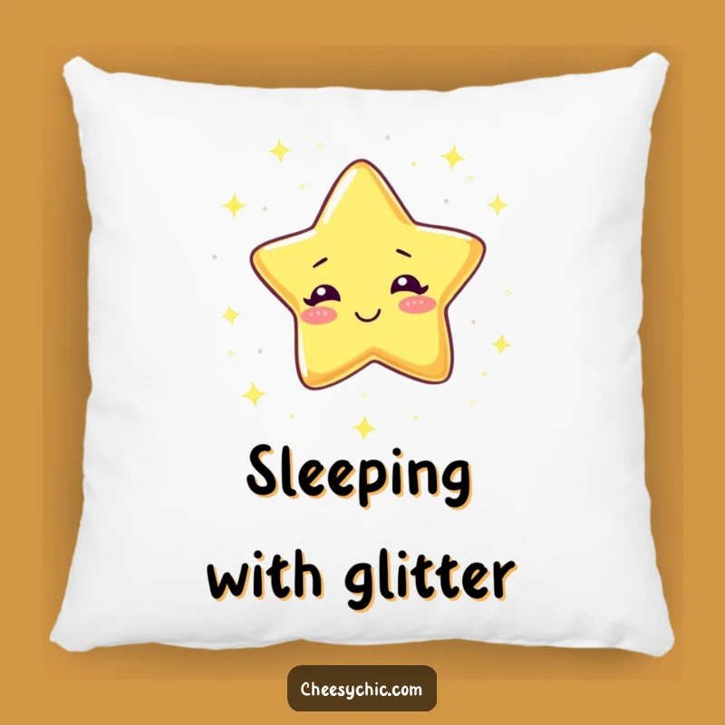 Comfy Funny Giggling Star Pillow - Cuddle Up with Celestial Giggles