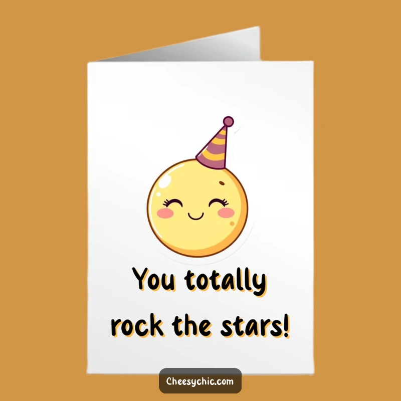 Free Printable Moon Congratulations Card - Downloadable Lunar Success Party Hat Gift