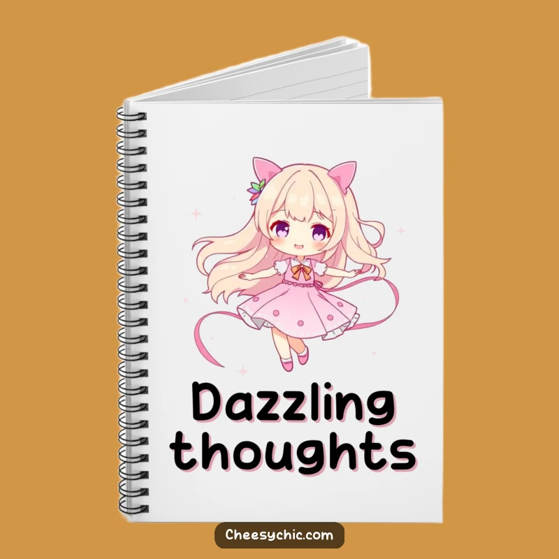 Funny Sparkle Twirler Notebook: Jot Down Ideas with Dazzling Flair