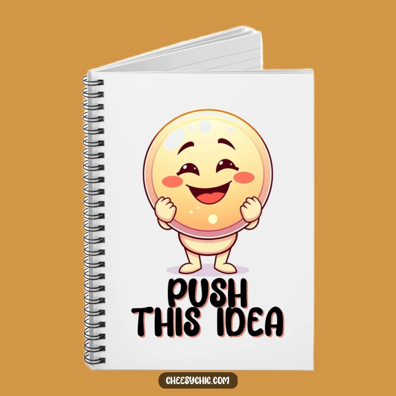 Funny Button Holder Notebook: Jot Down Successes with Humorous Flair