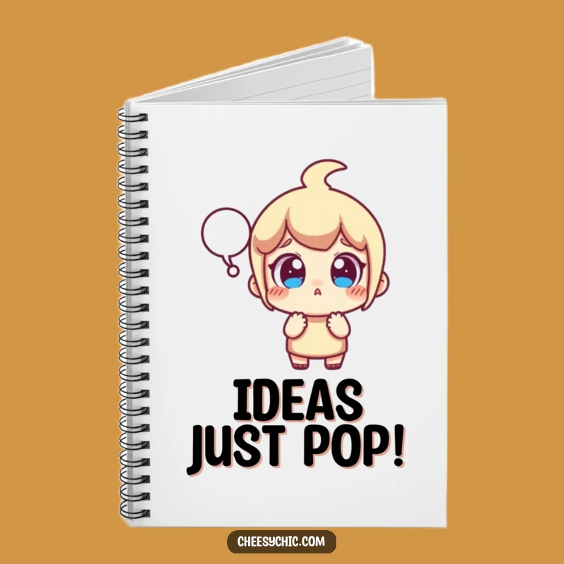 Funny Surprised Character Notebook - Jot Down Your Hilarious Thoughts!