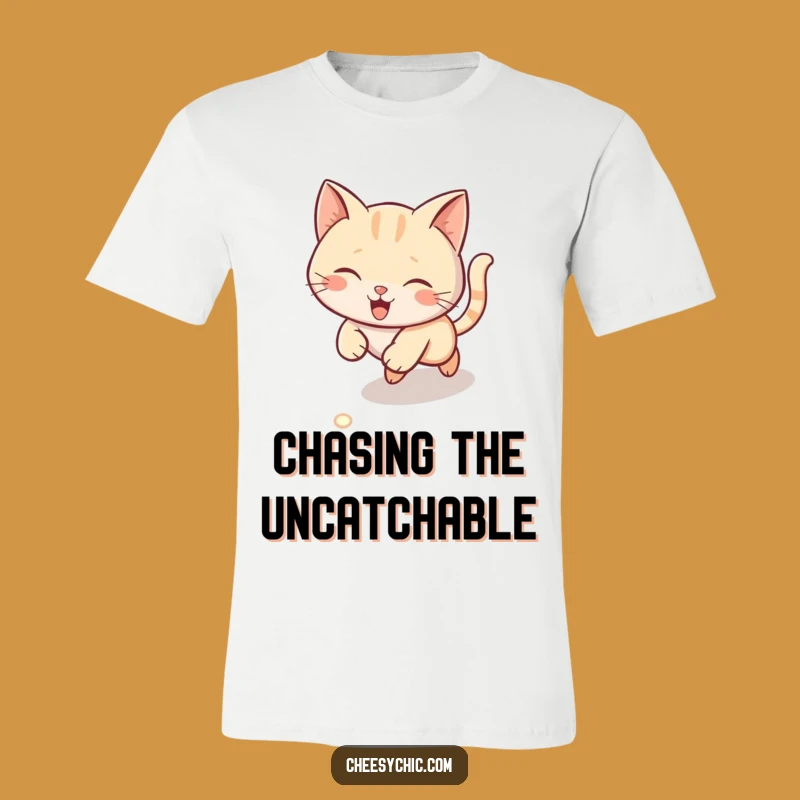 Funny Laser Cat T-Shirt - Get Your Own Cat Zoomies with This Hilarious Tee