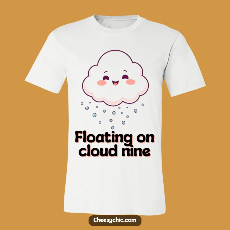 Funny Cloud Juggling T-Shirt - Wear Your Playful Aura with Sky-High Style