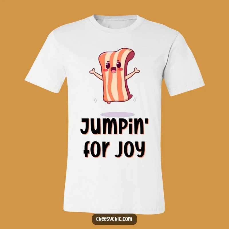 Funny Surprised Bacon T-Shirt: Wear Your Shock With Style