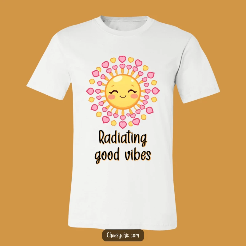 Funny Winking Sun T-Shirt - Wear Your Love with Warm Celestial Style