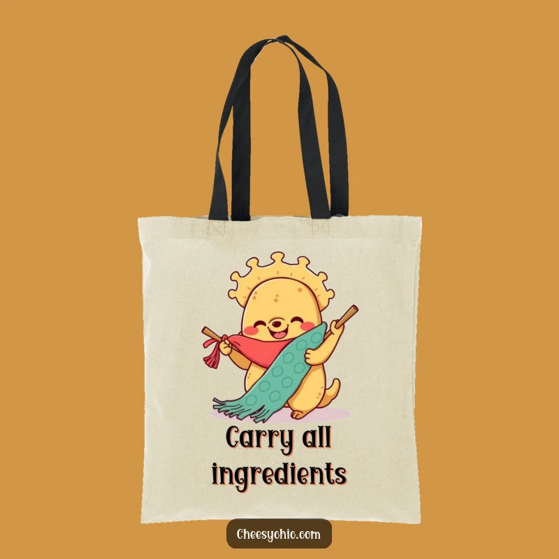 Funny Taco Knitting Tote Bag: Carry Your Projects and Snacks with This Hilarious Bag