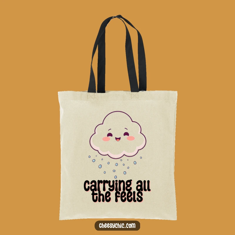 Funny Cloud Juggling Tote Bag - Carry Cheer and Sparkle Everywhere